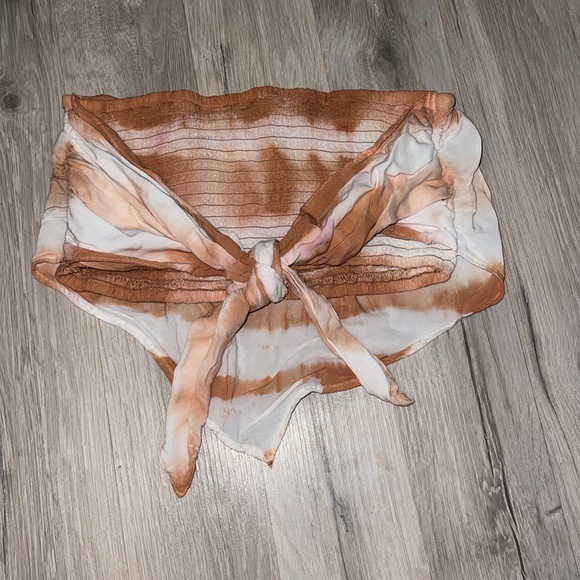 Aerie Handkerchief Bandeau Top XS - Picture 3 of 5